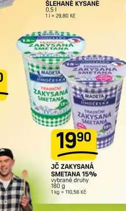 Flop JČ ZAKYSANÁ SMETANA 15% vybrané druhy nabídka