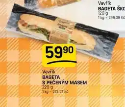 Flop BAGETA S PEČENÝM MASEM nabídka