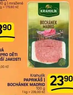 Flop BOCHÁNEK MADRID nabídka