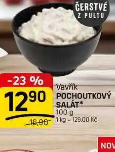 Flop POCHOUTKOVÝ SALÁT nabídka