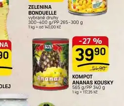 Flop KOMPOT ANANAS KOUSKY 565 g/PP 340 g nabídka