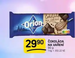 Flop ČOKOLÁDA NA VAŘENÍ nabídka