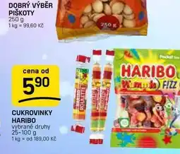 Flop CUKROVINKY HARIBO vybrané druhy nabídka