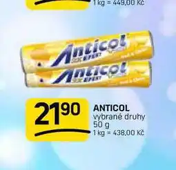 Flop ANTICOL vybrané druhy nabídka