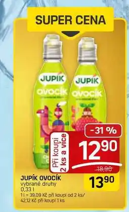 Flop JUPÍK OVOCÍK vybrané druhy nabídka