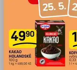 Flop KAKAO HOLANDSKÉ nabídka