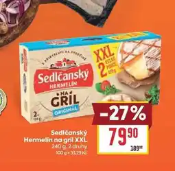 Billa Sedlčanský Hermelín na gril XXL nabídka