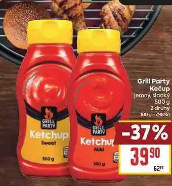 Billa Grill Party Kečup jemný, sladký nabídka