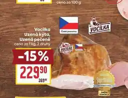 Billa Uzená kýta, Uzená pečeně cena za nabídka