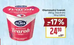 Billa Olomoucký tvaroh nabídka