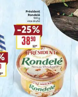 Billa Président Rondelé nabídka