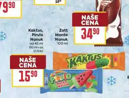 Billa kaktus, Pirulo Nanuk od nabídka