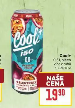 Billa Cool+ 0,51, plech nabídka