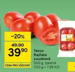 Tesco Tesco Rajčata soudková, 500 g, balená nabídka