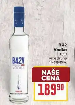 Billa B42 Vodka nabídka