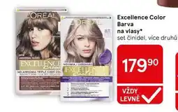 Tesco Excellence Color Barva na vlasy, set činidel, více druhů nabídka
