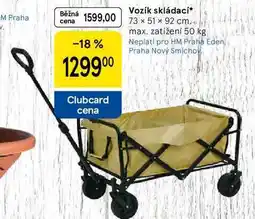 Tesco Vozík skládací, 73 × 51 × 92 cm. max. zatížení nabídka