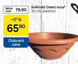 Tesco Květináč Odett misa, 30 cm, plastový nabídka