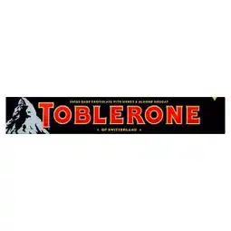 Tesco Toblerone Švýcarská hořká čokoláda s medovo-mandlovým nugátem 100g nabídka