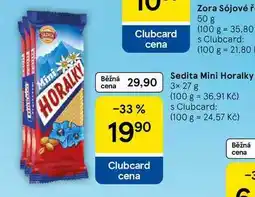 Tesco Sedita Mini Horalky, 3× nabídka
