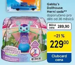 Tesco Gabby's Dollhouse Herní sada, doporučeno pro děti od 36 měsíců nabídka