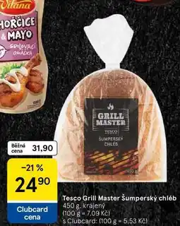 Tesco Tesco Grill Master Šumperský chléb0 nabídka