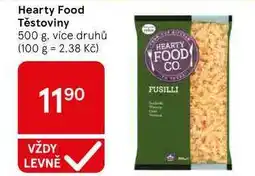 Tesco Hearty Food Těstoviny, 500 g, více druhů nabídka