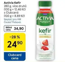Tesco Activia Kefír, 280 g, více druhů nabídka