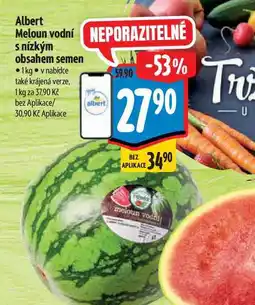 Albert Albert Meloun vodní nabídka