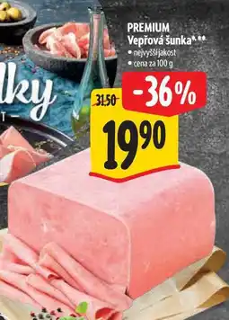 Albert PREMIUM Vepřová šunka nabídka