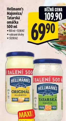 Albert Hellmann's Majonéza/ Tatarská omáčka nabídka
