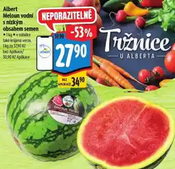 Albert Albert Meloun vodní s nízkým obsahem semen nabídka