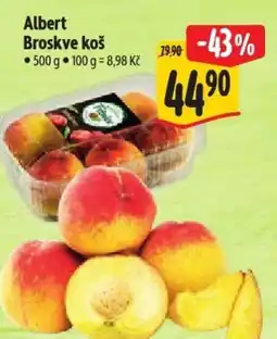 Albert Albert Broskve koš nabídka
