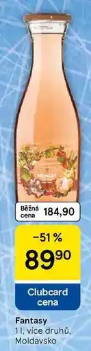 Tesco Fantasy 1 l, více druhů, Moldavsko nabídka