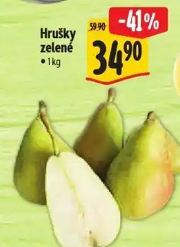 Albert Hrušky zelené nabídka