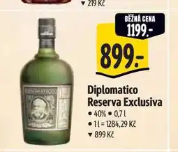 Albert Diplomatico Reserva Exclusiva 40% nabídka
