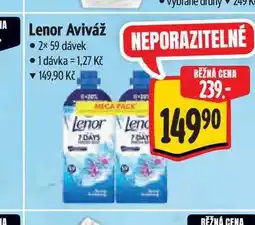 Albert Lenor Aviváž 2x 59 dávek nabídka