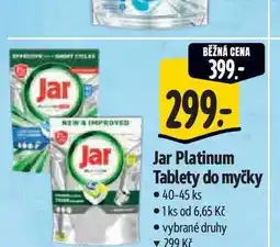 Albert Jar Platinum Tablety do myčky 40-45 ks nabídka