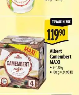 Albert Albert Camembert MAXI 4× nabídka