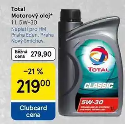 Tesco Total Motorový olej, 1 l, 5W-30 nabídka
