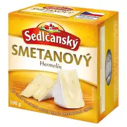 Tesco Sedlčanský Smetanový hermelín 100g nabídka