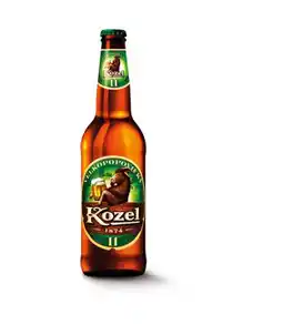Albert Velkopopovický Kozel 11°, světlý ležák 0.5l nabídka