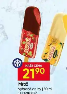 Hruška Prima Mrož 50ml, vybrané druhy nabídka