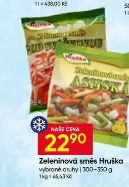 Hruška Hruska Zeleninová směs nabídka