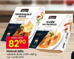 Hruška Hamé Hotové jídlo vybrané druhy nabídka