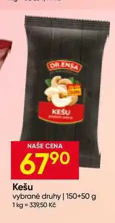 Hruška DR. ENSA Kešu vybrané druhy 150+50 g nabídka