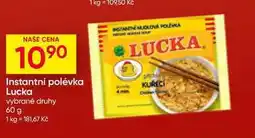 Hruška Instantní polévka Lucka vybrané druhy nabídka