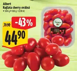 Albert Albert Rajčata cherry oválná nabídka