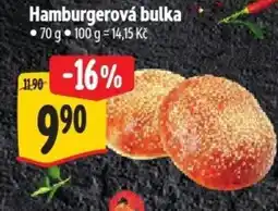 Albert Hamburgerová bulka nabídka