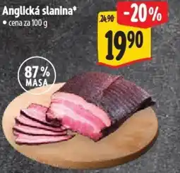 Albert Anglická slanina nabídka